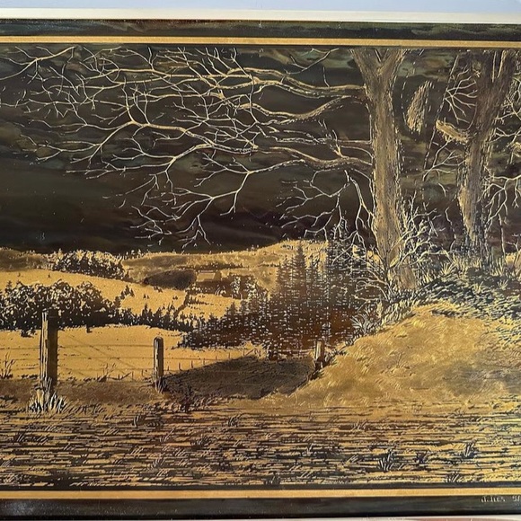 Vintage Metal Etching - Picture 9 of 10